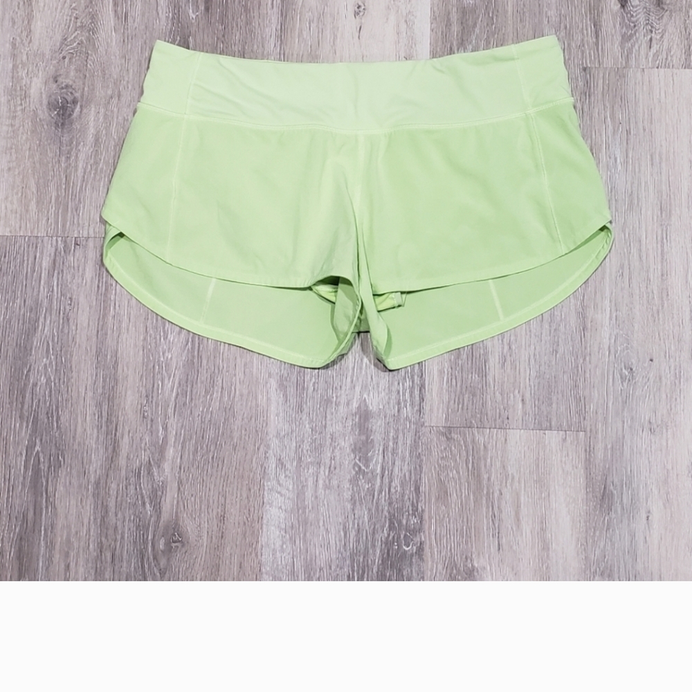 Lululemon mint 2.5 shorts